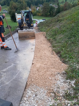 Izdelava drenaže in prepusta - Tunjiška Mlaka (2)